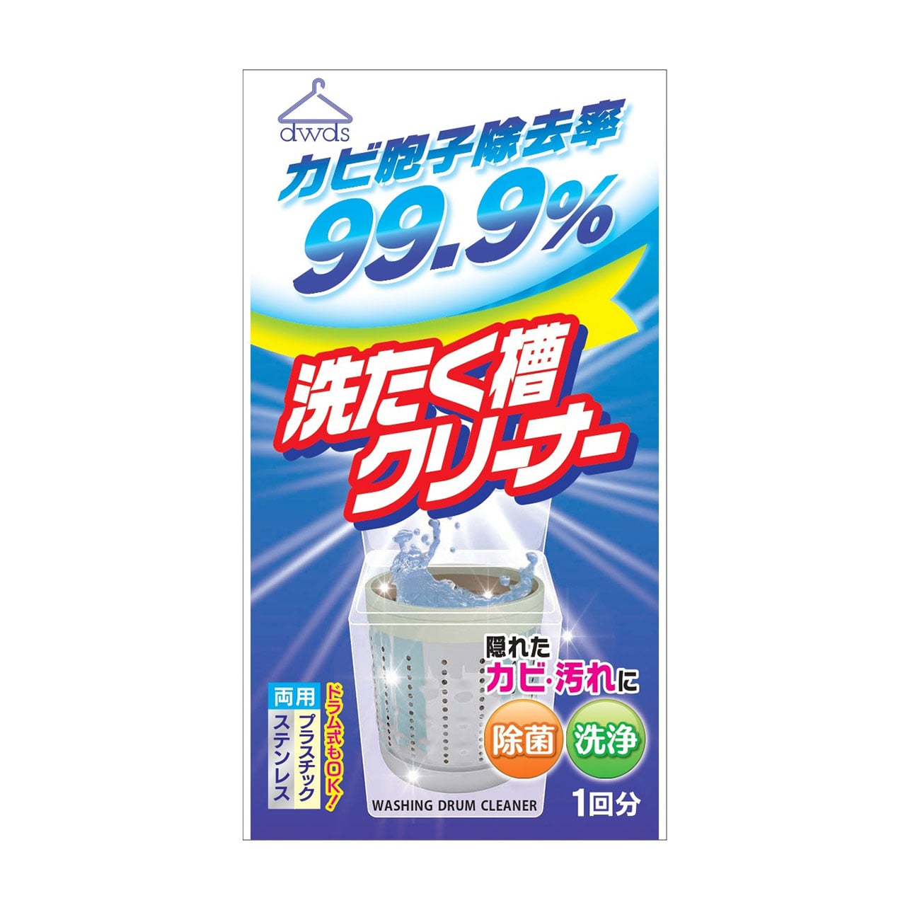 Порошок для очищення барабана пральної машини Rocket Soap Washing Drum Cleaner, 120 г